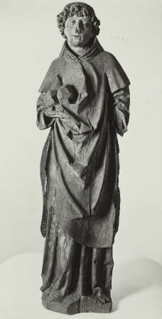 Heiliger Stephan mit Steinen und Holz