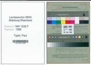Entnazifizierung Paul Typel , geb. 00.00.0000 (Polizist)