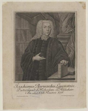 Bildnis des Joachim Barwardus Lauenstein