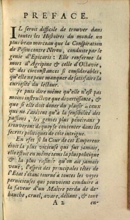 L' Histoire Secrete Des Plus Fameuses Conspirations De La Conjuration Des Pazzi Contre Les Medicis, [2]. Epicaris, Suite Des Histoires Secrètes Des Plus Fameuses Conspirations