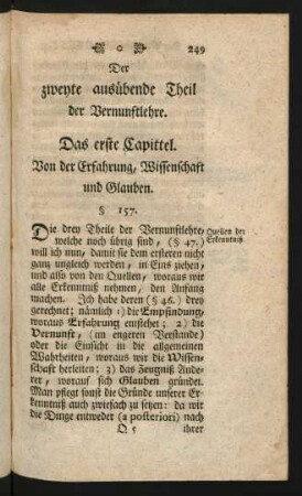 Der zweite ausübende Theil der Vernunftlehre