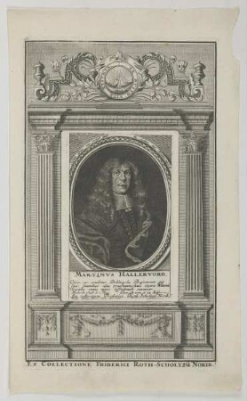 Bildnis des Martinvs Hallervord