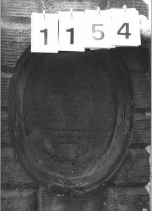 Grabstein 1154 (Detailaufnahme)