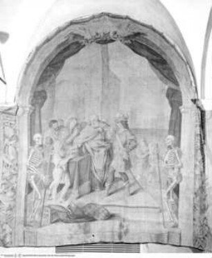 Szenen aus dem Alten und Neuen Testament, Szenen aus der Parabel des Verlorenen Sohnes, Der verlorene Sohn fordert von seinem Vater sein Erbe