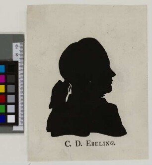 C. D. Ebeling : [Schattenriss]