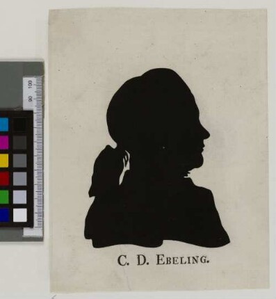 C. D. Ebeling : [Schattenriss]