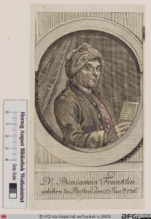 Bildnis des Benjamin Franklin