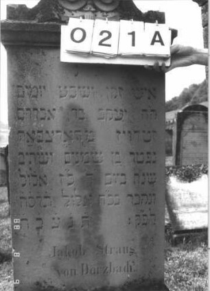 Grabstein 21A