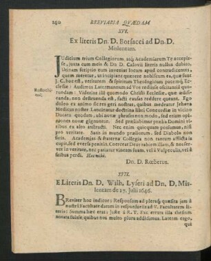 Brevaria Quedam Literarum. XVI. - XXIX.