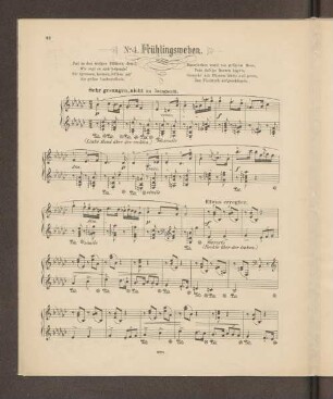 No.4. Frühlingsweben.
