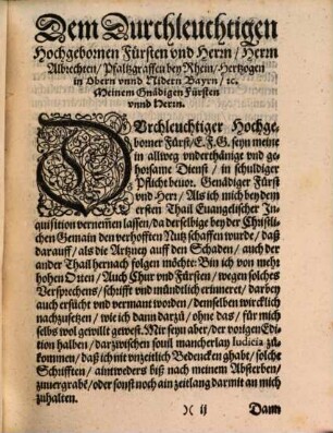 Das guldene Flüß Christlicher Gemain vnd Gesellschaft das ist ain allgemaine richtige Form der ersten vralten Prophetischen vnd Apostolischen Kirchen gleich als ain Kurtze Historia, Von der hailigen Statt Gottes wie es vmb dieselbe vor dieser Spaltung ain Gestalt gehabt ... Erinnerung Was ain Zeit hero zue guetiger Hinlegung vnd Vergleichung gegenwirtiges Religionstreits für Weg vnd Mittel gesucht vnd gebraucht worden ... Durch H.Georgen Eder D. ...