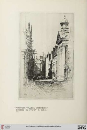90: Mr. Sydney R. Jones's Cambridge etchings