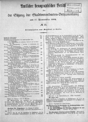 No. 35, 17.11.1904