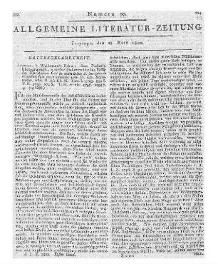 Bellermann, J. J.: Handbuch der biblischen Literatur. T. 4. Beschluß der biblischen Geographie, Afrika. Erfurt: Keyser 1799