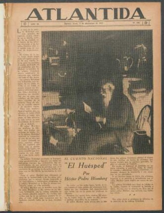 "El huésped" : El cuento nacional
