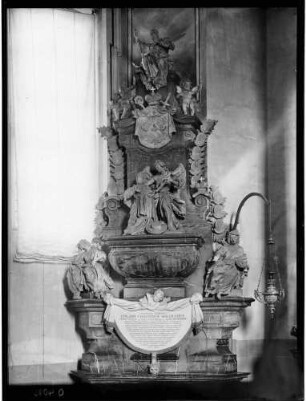 Bruchsal Peterskirche Grabmal des Kardinals von Hutten