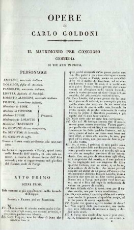 Il Matrimonio per Concorso