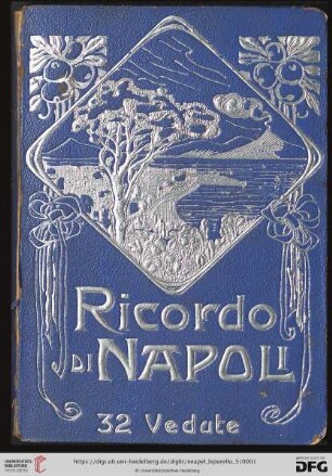 Ricordo di Napoli : 32 vedute
