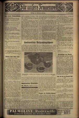 Zweite Ausgabe vom Dienstag, den 24. November 1936.