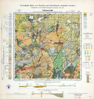 [3346] Schönerlinde, Geologische Karte von Preußen und benachbarten deutschen Ländern