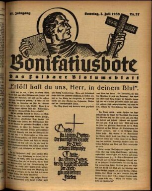 Ausgabe vom Sonntag, den 03. Juli 1938.