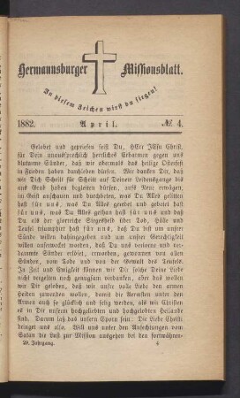 N° 4. April 1882
