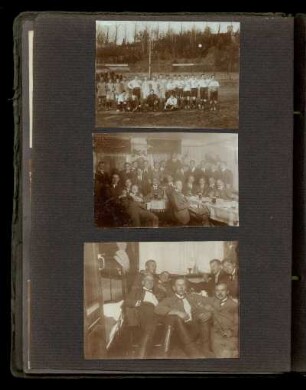 Gruppenaufnahmen, Innen- und Aussenaufnahmen