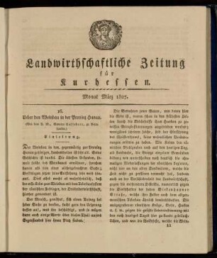 Monat März 1827