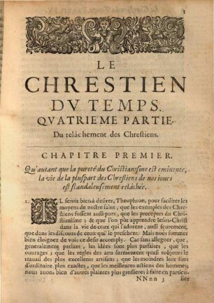 Le Chrestien du temps : en quatre parties, 4