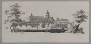 Ansbach (Franken): Schloss und Hofgarten (Orangerie)