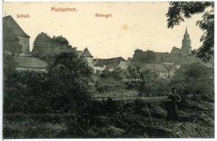 Mutzschen. Rittergut und Schloss