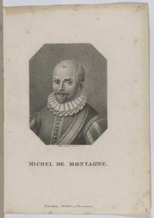 Bildnis des Michel de Montagne