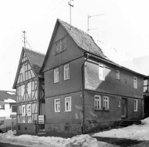 Fachwerkwohnhaus; Nidda, Landwehrstraße 25