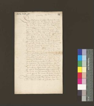 Ehevertrag/Eheberedung: Meier, Joh. Notarius sel. oo Stademans, Anne