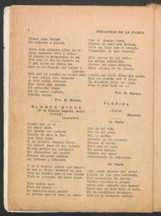Blanca nieve : (A la familia lagarza, Azul). - (Vals). - (Lavicier)