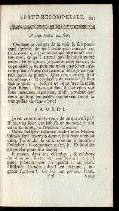 Samedi.