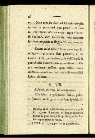 §. VIII. - §. XIV.