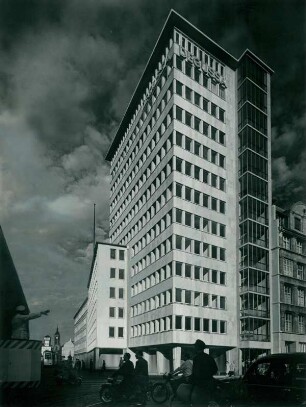 Degussa Hochhaus - Degussa Mainbau, Frankfurt am Main, 1952-1953