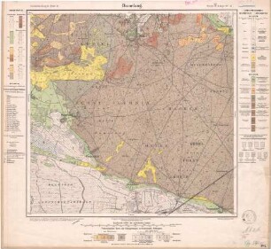 Grad-Abtheilung 44, Blatt 45 [Neue Nr. 3742]: Damelang : geologische Karte