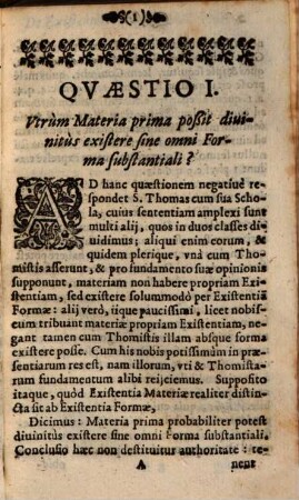 Decas ... Quaestionum In Philosophia Controversarum, 2