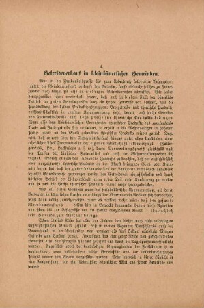 4. Getreideverkauf in kleinbäuerlichen Gemeinden