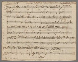 Le fidèle berger, arrangiert, Klavier 4händig. - BSB Mus.Schott.Ha 5152-2