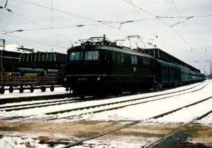 Nürnberg Hbf. Lok 110 001