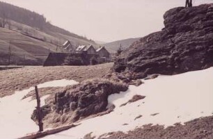 Erzgebirge. Dorfansicht