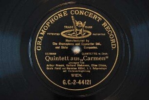 Quintett aus "Carmen" / [G. Bizet]