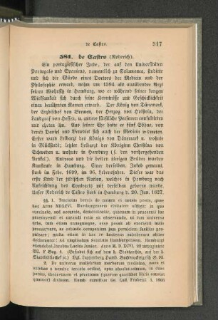 581. de Castro (Roderich).