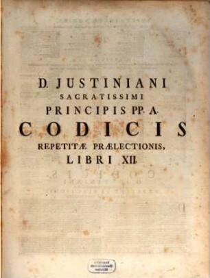 Corpus iuris civilis, 2