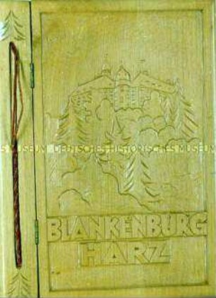 Holzmappe "Blankenburg/Harz"