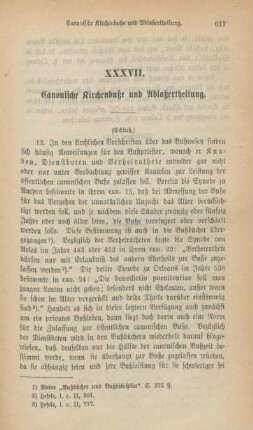 617-637 Canonische Kirchenbuße und Ablaßertheilung : Schluß