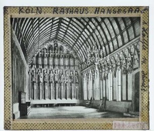 Köln, Rathaus : Innenansicht, Hansesaal